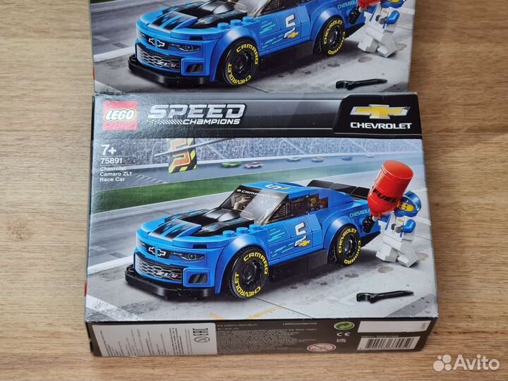 Новый Lego 75891 Chevrolet Camaro Speed Champions