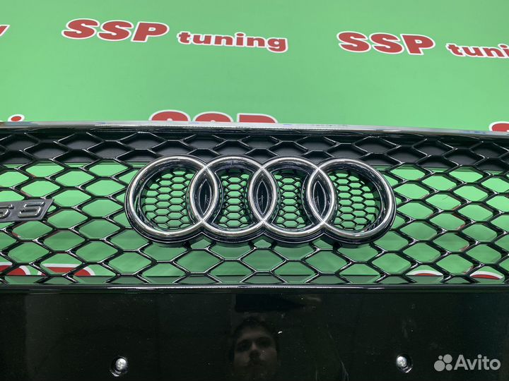 Решетка радиатора для Audi A5 RS5 дорест, хром
