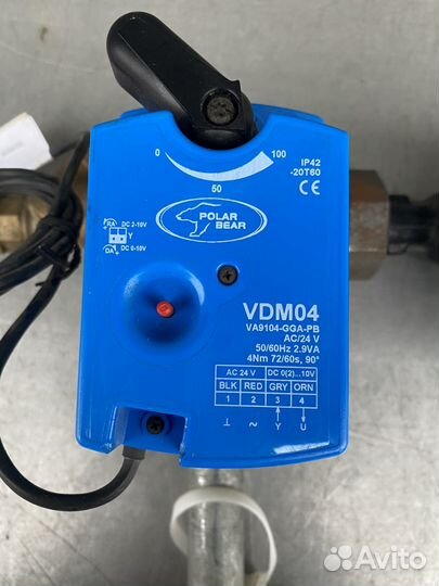 Узел обвязки для водяных теплообменников вдл