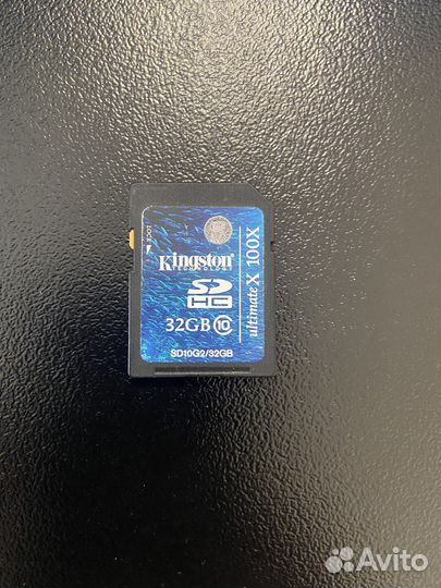 Флешка sdhc Kingston 32 GB