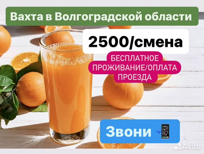 Грузчики на вахту. Волгоград. Проезд оплатим