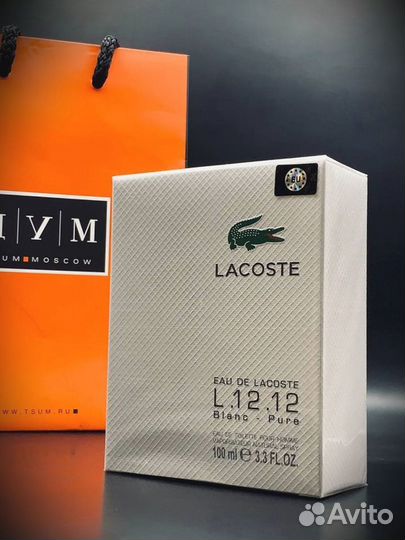 Lacoste L.12.12 духи 100мл Дубай