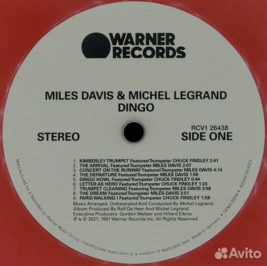 Винил пластинка M.Davis & M.Legrand - 
