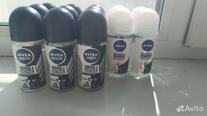 Дезодорант мужской и женский nivea