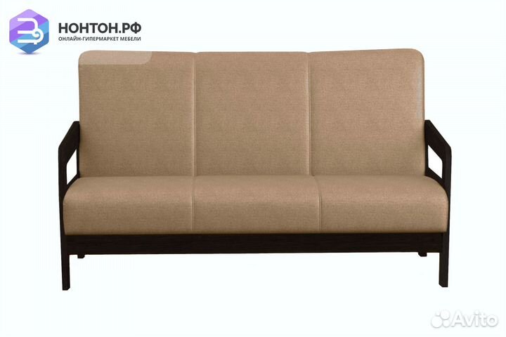 Диван книжка Вега-34 бежевый