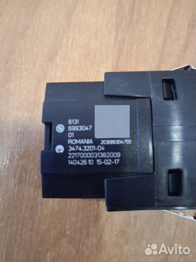 Кнопка аварийной сигнализации Bmw 5 G30 B47D20A