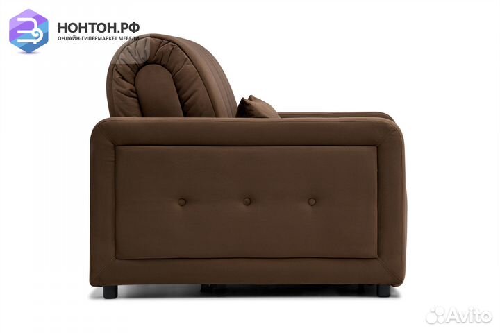 Кресло аккордеон Борго коричневое