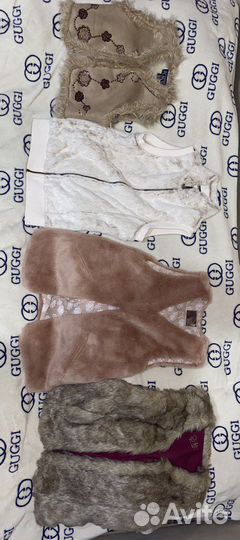 Жилетка меховая женская