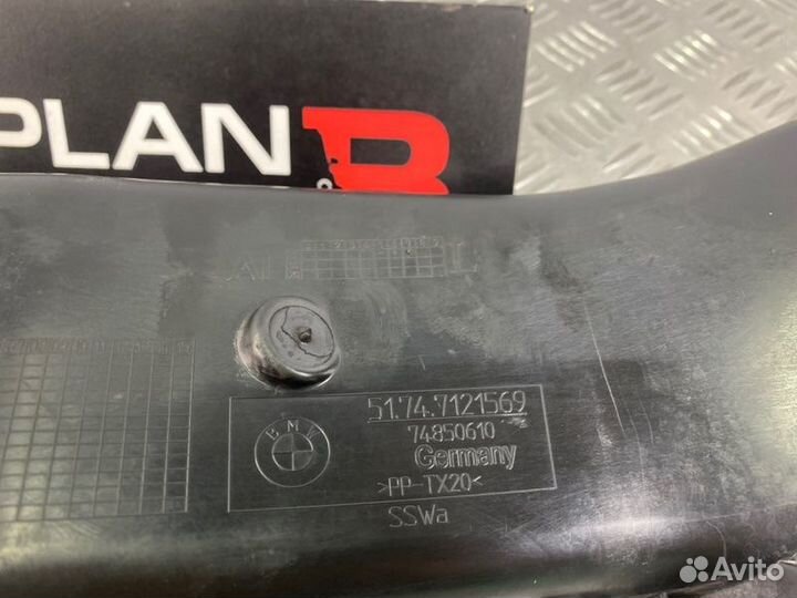 Воздуховод тормозов передний левый Bmw 3 E90/E91