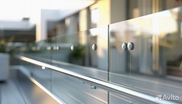 Ограждения из стекла на заказ