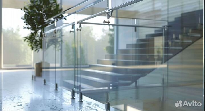 Стеклянные ограждения