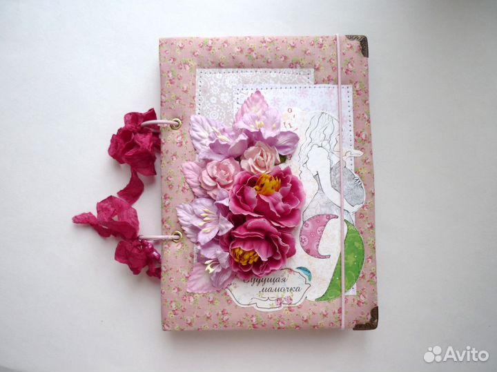 Дневник беременности - фотоальбом ручной работы