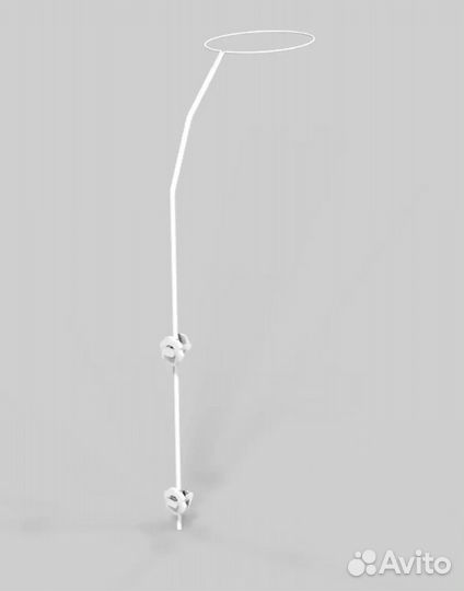 Балдахин с держателем для детской кроватки б/у