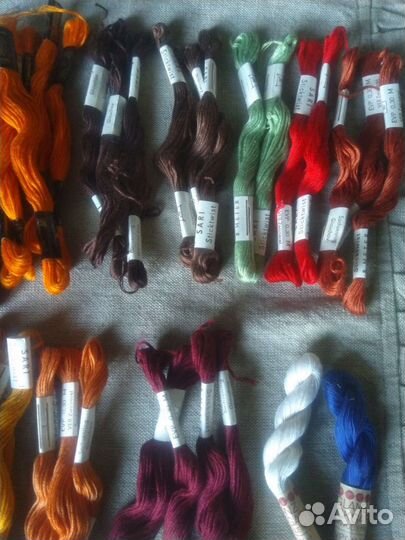 Нитки для вышивания