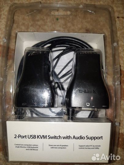 D-Link 2-Port USB Switch Audio Support