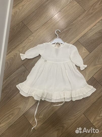 Платье муслиновое