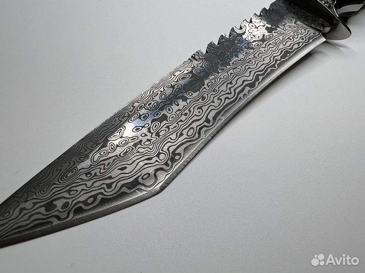 Нож мозаичный дамаск (отличный подарок)