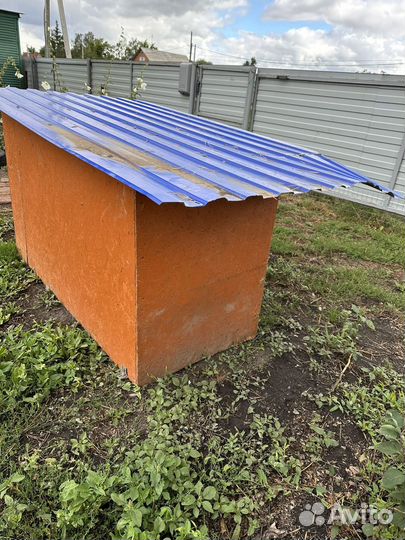 Будка для большой собаки утепленная