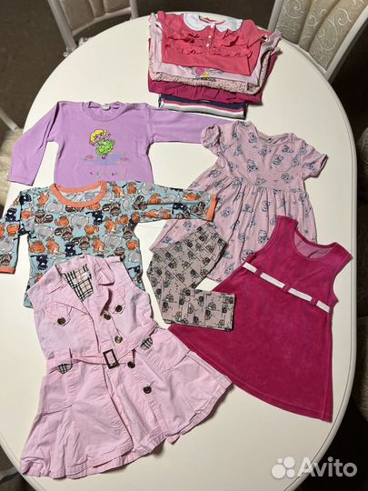 Вещи для девочки 3-4 лет пакетом