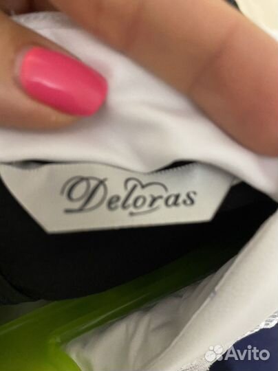 Платье школьное deloras