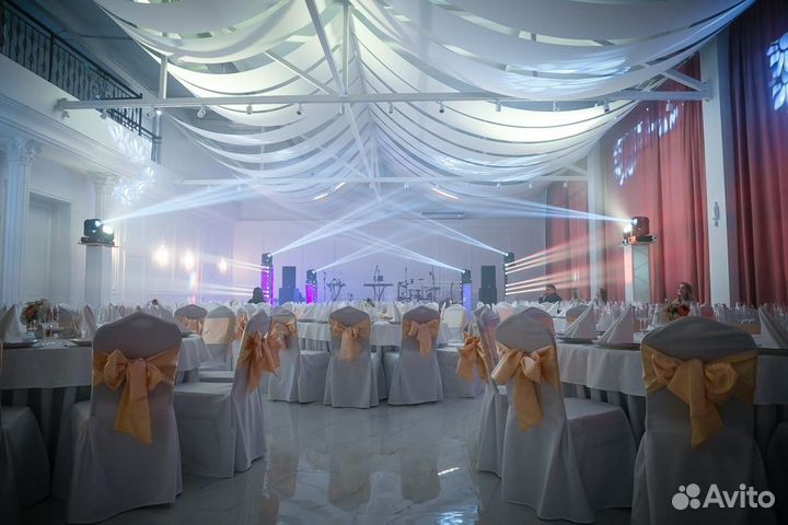 Свет на свадьбу, Световое оформление, Звук, Аренда