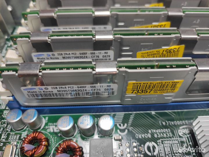 S5000pal intel xeon e5430 2.67 Ghz оперативка 8g