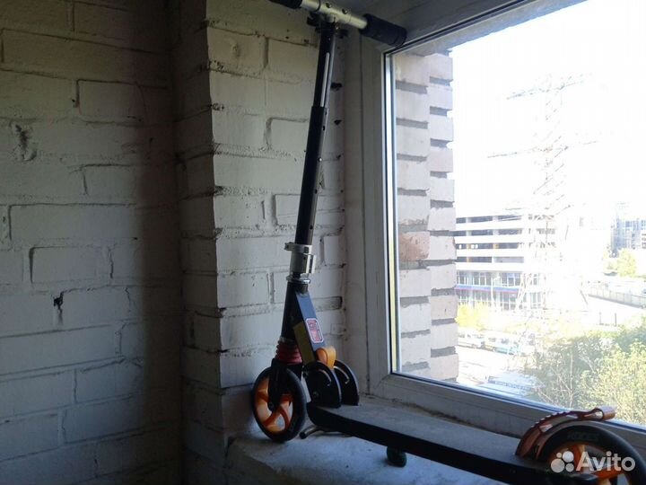 Самокат детский двухколесный бу