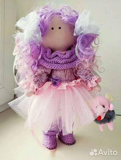 Текстильная, интерьерная кукла