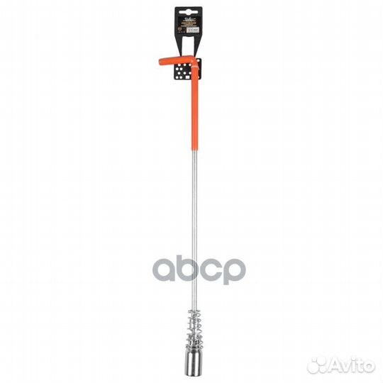 Ключ свечной L-образный с карданом и пружиной 2