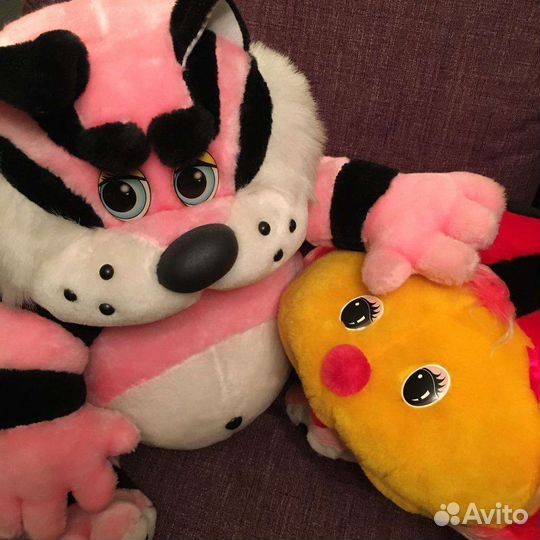 Большой Кот Матроскин и Божья коровка подушка