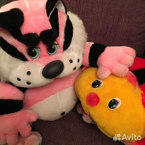 Большой Кот Матроскин и Божья коровка подушка