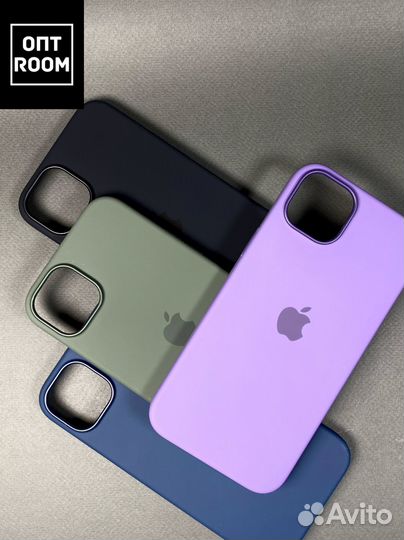 Силиконовый чехол на iPhone 14 Plus MagSafe