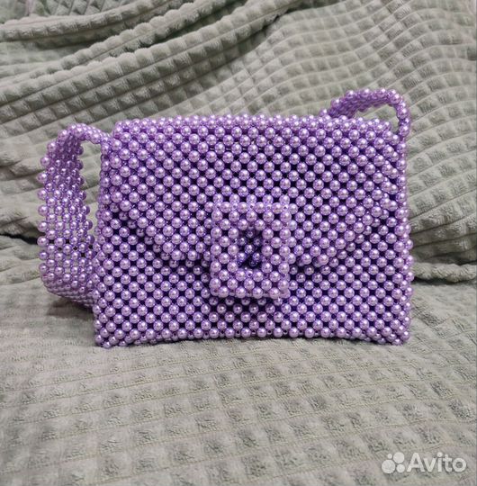 Сумка из бусин ручной работы