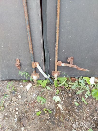 Ворота полуприцепа тентованного