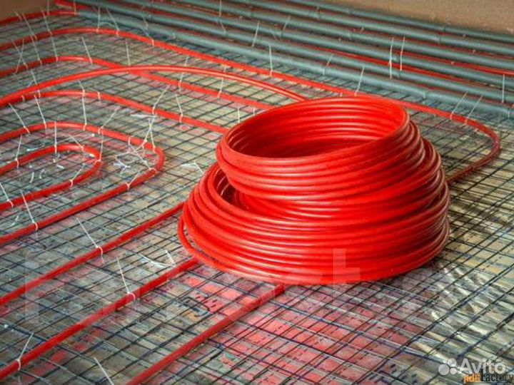 Монтаж тёплого пола. Водяной тёплый пол