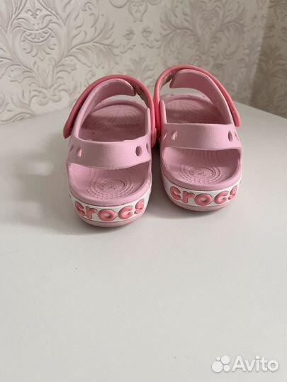 Сандалии crocs детские на девочку с9 16.5см