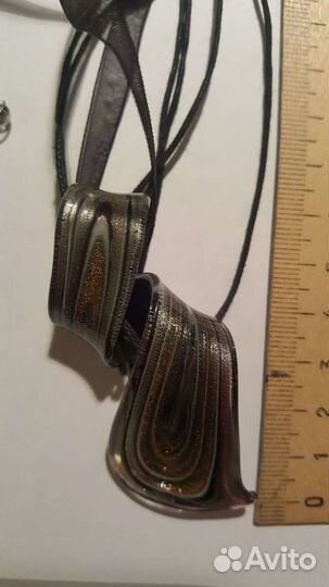 Подвеска кулон муранское стекло