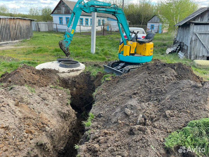 Услуги мини экскаватора