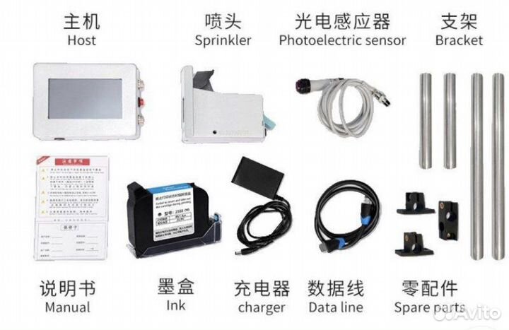 Каплеструйный маркиратор, датер
