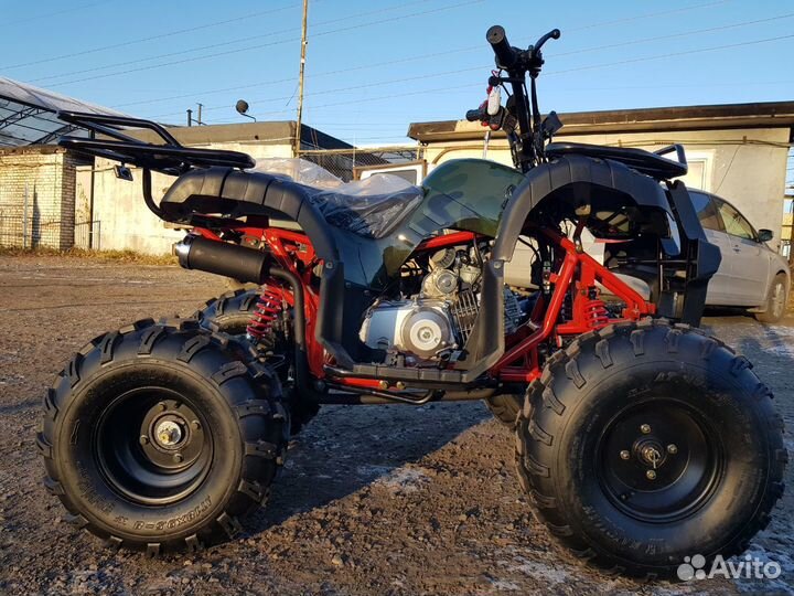 Квадроцикл Raptor 125 h +шлем,цепи