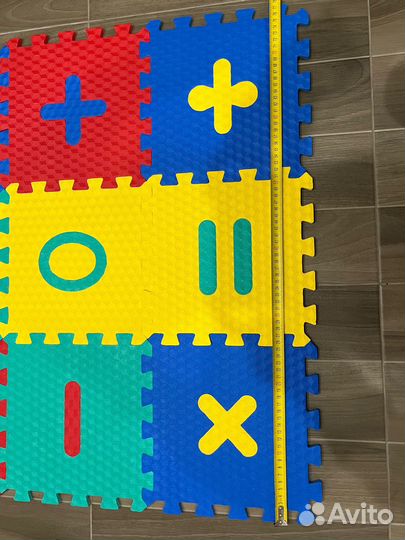 Детский развивающий Коврик - пазл