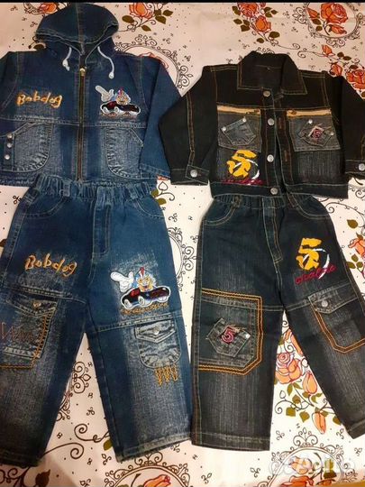 Джинсовыевещи:комбезыкостюмыджинсыкуртки6мес-16лет