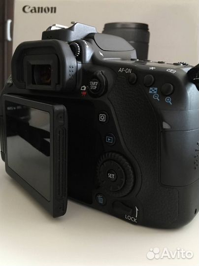 Зеркальный фотоаппарат canon eos 80d+ объективы