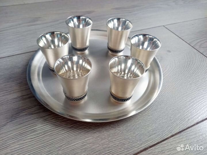 Новый Винный набор (мельхиор,серебро)