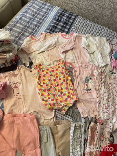 Пакет вещей для девочки 3-12 мес