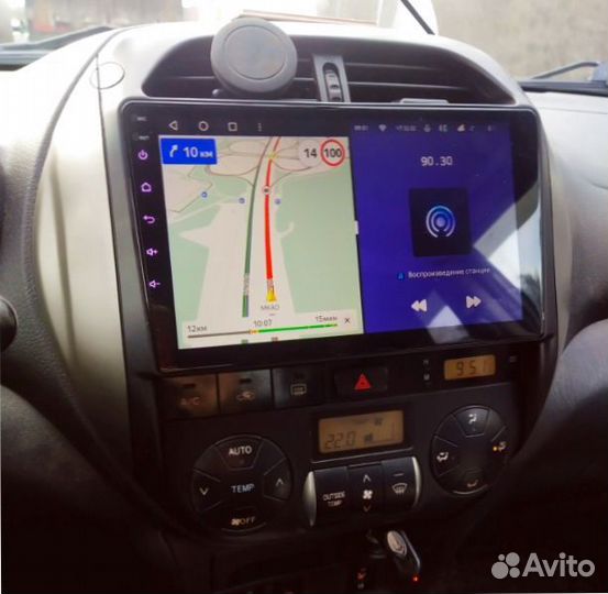Магнитола 4/64 SIM Toyota Rav4 xa20