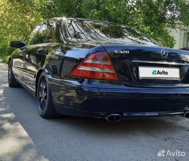 Mercedes-Benz S-класс 3.2 AT, 2000, 352 000 км