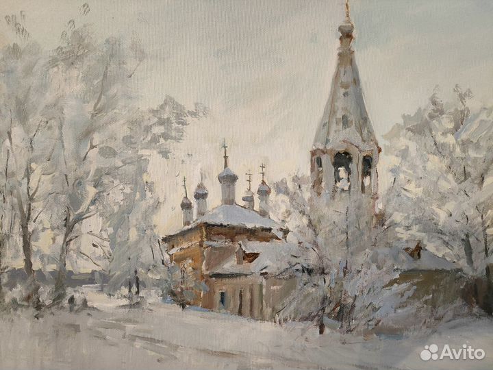 Авторская картина - масло, холст (лён)