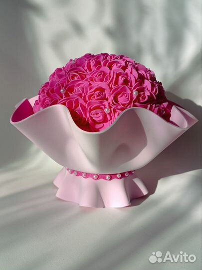 Настольный светильник букет роз