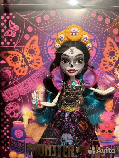 Monster High Skelita Calaveras Dia DE Muertos